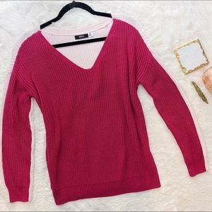 BDG colorblock knit sweater